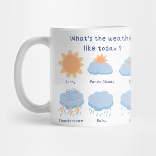 The sun and cloud Mug